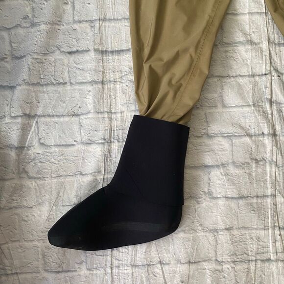 Hodgman streamlite men XL fishing/chest waders w/stocking foot black & tan - Picture 7 of 16